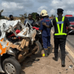 6 injured, one in critical condition after accident on Odumasi Three-Lane road