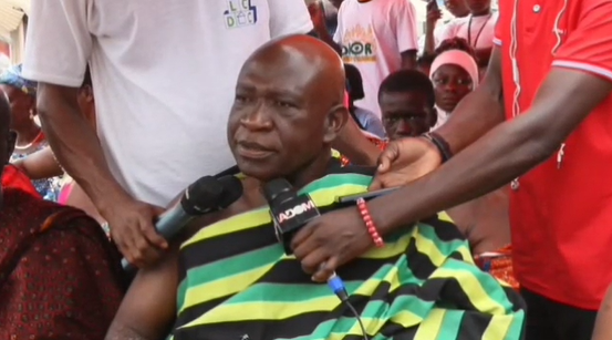Chief of Nkaseim in the Ahafo Region, Nana Danso Adjei Ababio