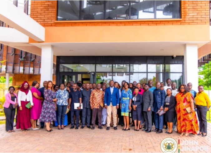 John Jinapor visits Energy Commission on familiarisation tour