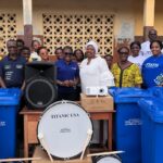 Staff and Teachers of Both Pan-African Savings and Loans and Kotobabi No. 2 after the presentation