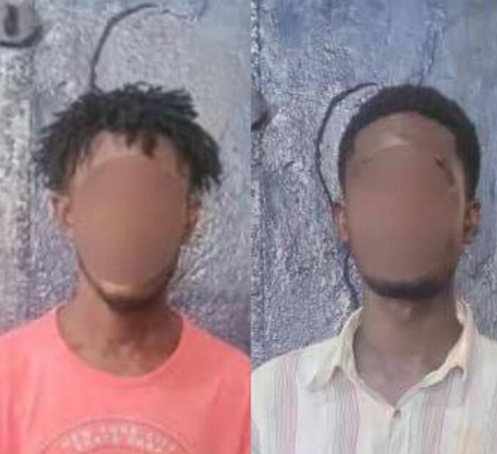 2 suspects arrested for unlawful possession of firearms