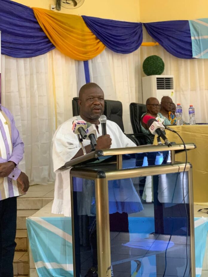 Volta Regional Minister Champions Unity and Development at Launch of 2025 Asogli Yam Festival