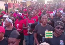 Akwatia NPP Youth group holds candlelight vigil in honour of Ernest Kumi