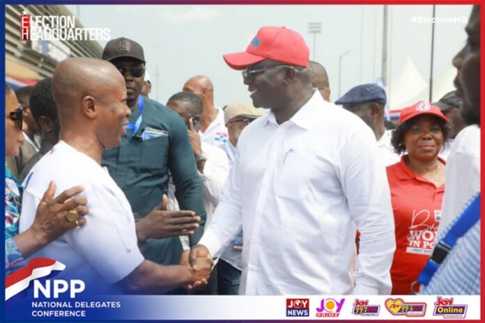 Bryan Acheampong thanks NPP delegates