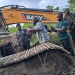 Galamsey: Savannah Regional Minister destroys over 100 structures, seizes 8 excavators in Tuntumba