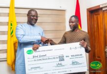 NLA donates GHS 100,000 to Blind Support towards its entrepreneurial programme