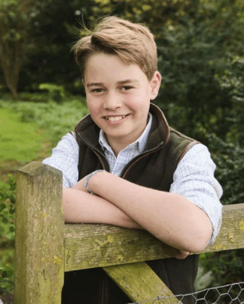 Prince George photo released for his 12th birthday