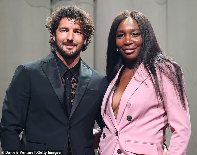 Venus Williams, 45, reveals she is engaged to her actor boyfriend, 37