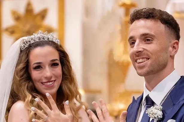 Diogo Jota and wife