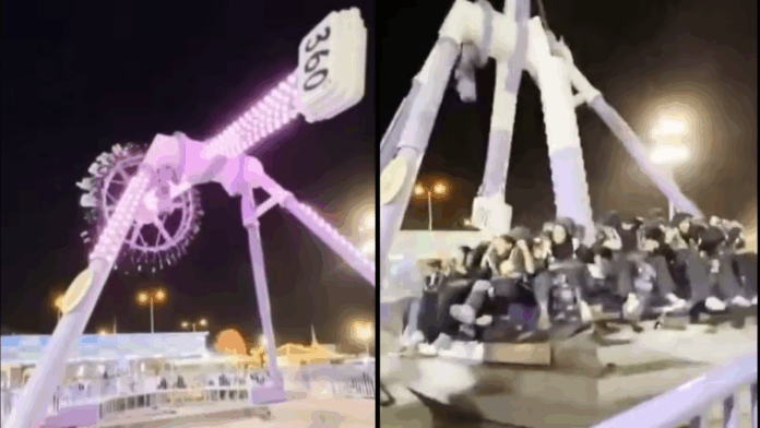 23 injured as amusement ride crashes mid-air