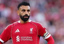Salah calls out Uefa over wording of tribute to ‘Palestinian Pele’