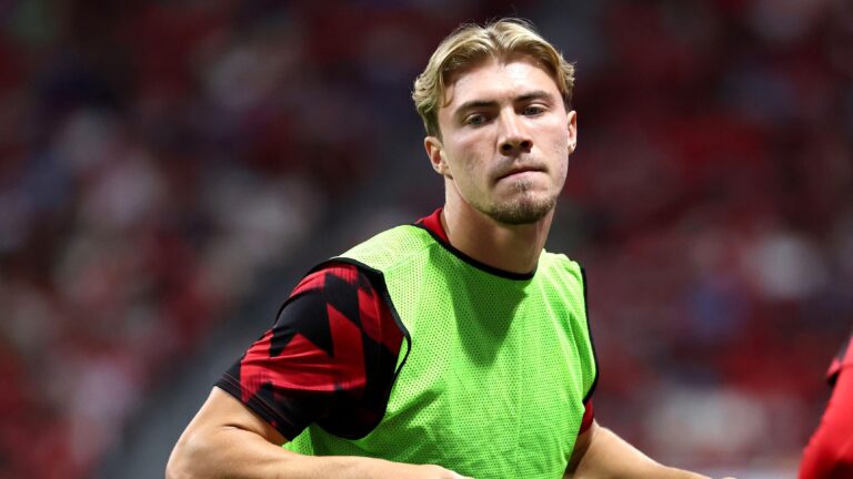 AC Milan confirm Hojlund interest