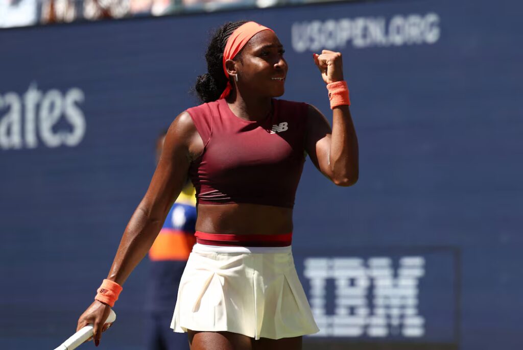 Gauff into US Open last 16 after ’emotional week’