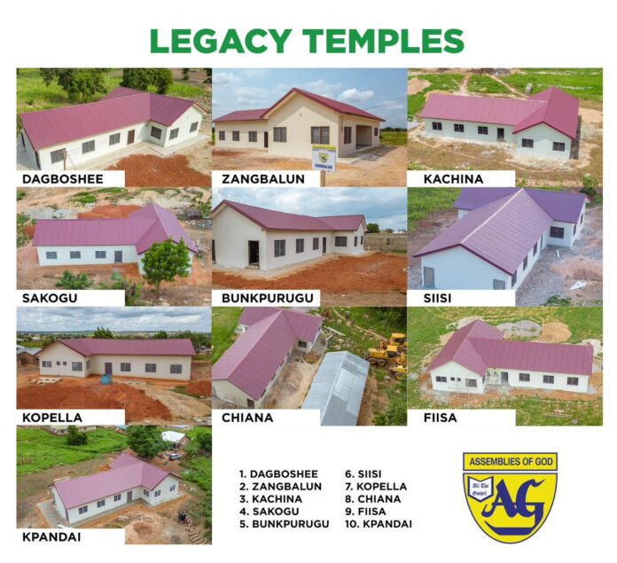 Mahama, First Lady deliver 10 Legacy Temple Projects for Assemblies of God Mahama, First Lady deliver 10 Legacy Temple Projects for Assemblies of God