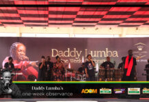 Photos from Daddy Lumba’s one-week observance