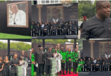 Former NDC Greater Accra Chairman Joseph Ade Coker laid to rest