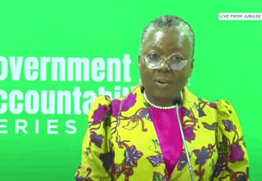 Minister of Fisheries and Aquaculture Development, Emelia Arthur,