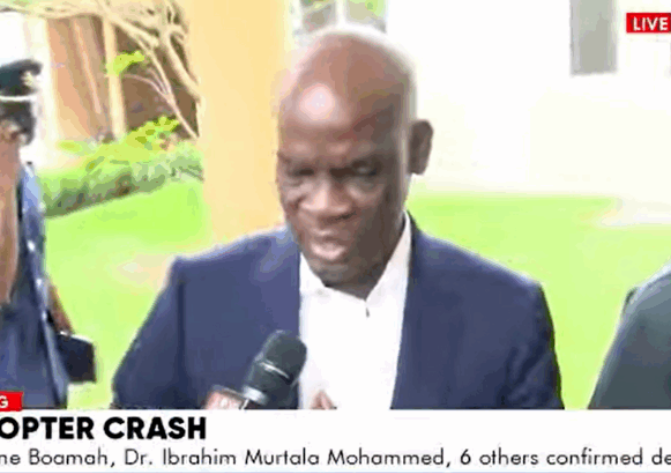Helicopter crash: Mahama is down emotionally – Haruna Iddrisu