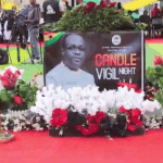NDC holds vigil in Koforidua for Omane Boamah and helicopter crash victims