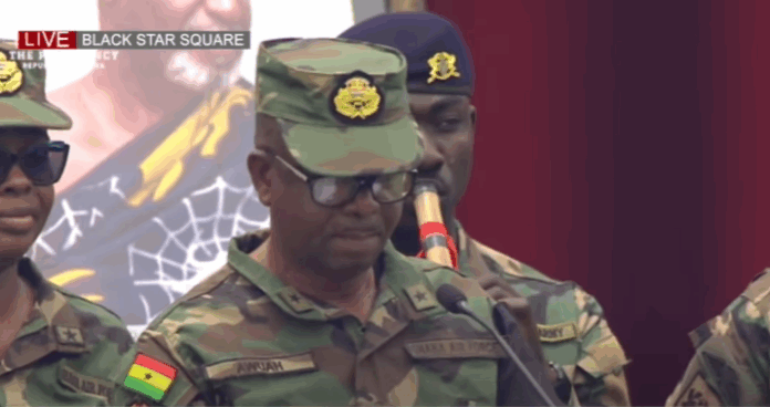 Omane Boamah’s short tenure as Minister was marked by transformative leader - Chief of Defence Staff