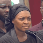 Wife of late flying officer Manaen Twum-Ampadu