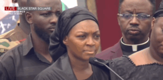 Wife of late flying officer Manaen Twum-Ampadu