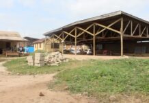 Gideon Boako donates 100 bags of cement to Yamfo Technical Institute