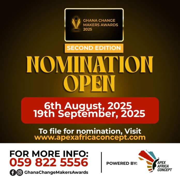 Nominations open for Ghana Change Makers Awards 2025