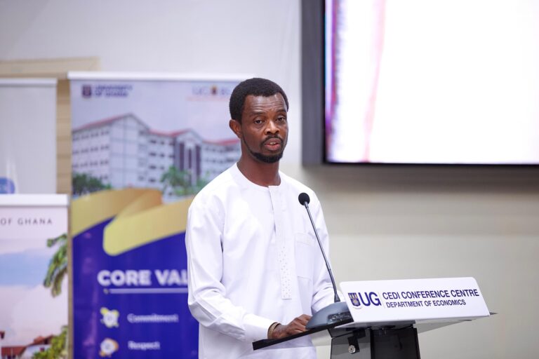 Professor Yegandi Imhotep Paul Alagidede, the new Bank of Ghana Chair in Finance and Economics at the University of Ghana.