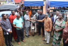 Asunafo North Cocoa Farmers donate tricycles to support rural pupils’ transportation