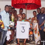 OMJ Foundation pay courtesy call, introduces OMJ SOCCERFEST ’25 to Okuapehene Nana Kwasi Akuffo III