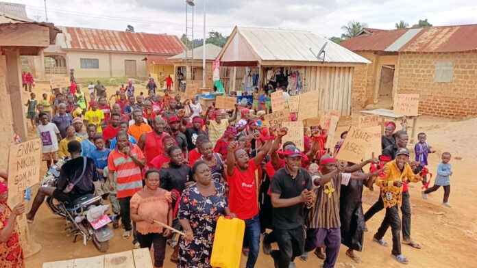 Aboabo farmers protest over land encroachment