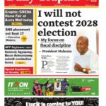Newspaper headlines: Thursday, August 28, 2025