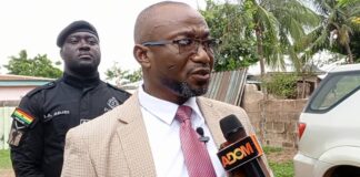 Bono East Regional Minister, Francis Owusu-Antwi,