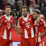 Kane hits hat-trick as Bayern put six past Leipzig