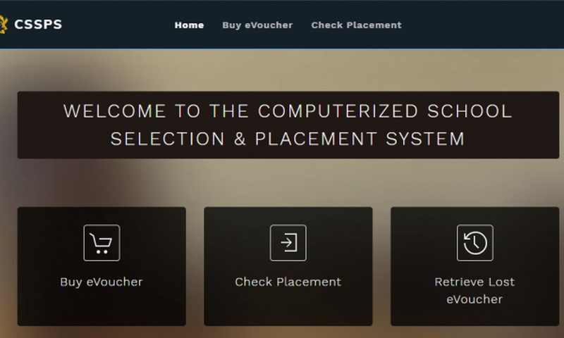 CSSPS portal back online for SHS placement review and confirmation