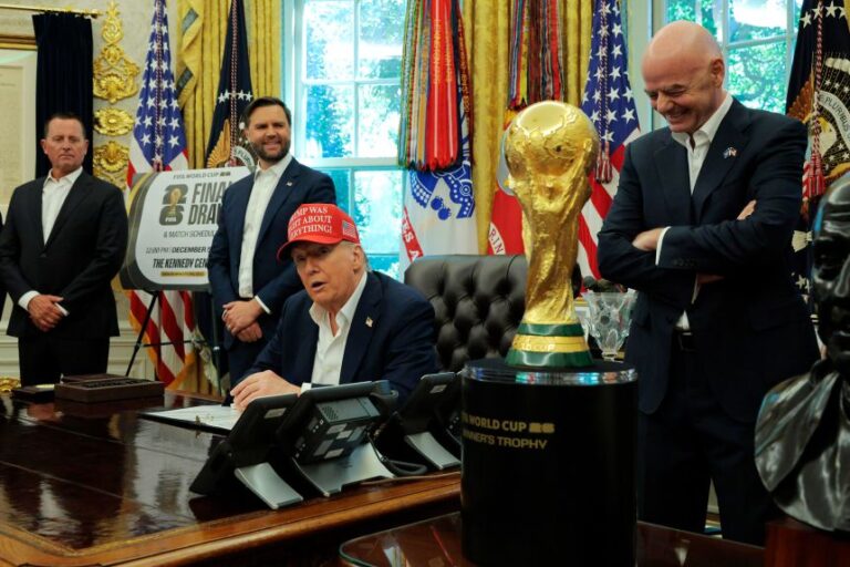 ‘The biggest event in sport’ – Trump announces 2026 World Cup draw