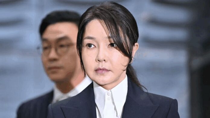 Former first lady Kim Keon Hee