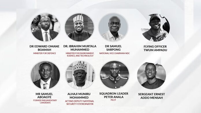 helicopter crash victims