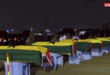 Military helicopter crash