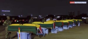 Military helicopter crash