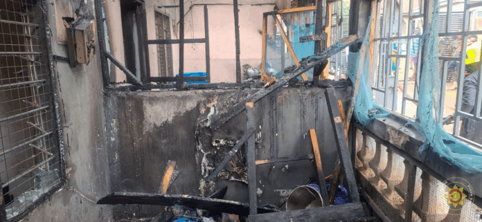 Loose meter connection sparks house fire at Sun Shine Roman