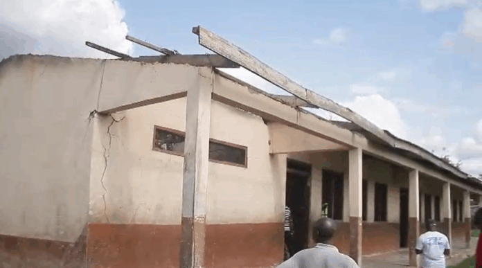Pupils stranded as fire guts Nyamebekyere D/A basic school