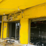 Fire guts row of stores at Juapong Factory Junction