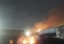 Fire guts shops at Ofankor Market; traders count massive losses