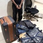 NACOC arrests British National, two Ghanaians at KIA over 38kg suspected cannabis