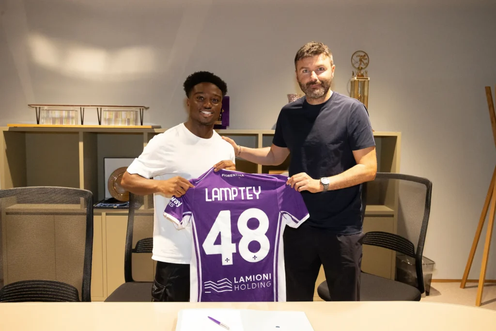 Tariq Lamptey joins Fiorentina from Brighton
