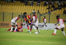 Hearts of Oak edge Eleven Wonders to go top of Ghana Premier League