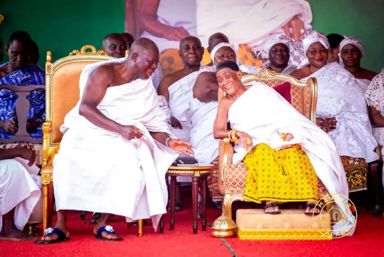 She was my confidante – Otumfuo pays emotional tribute to late Asantehemaa