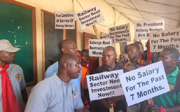 Railway workers